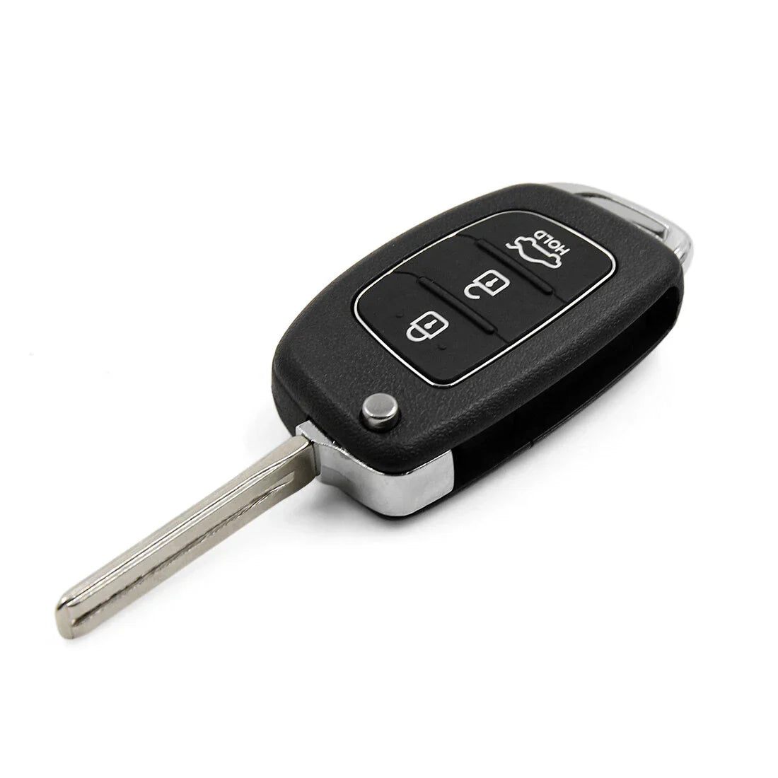 2 x Flip Folding Key Remote Fob Case for Hyundai ( Specified)