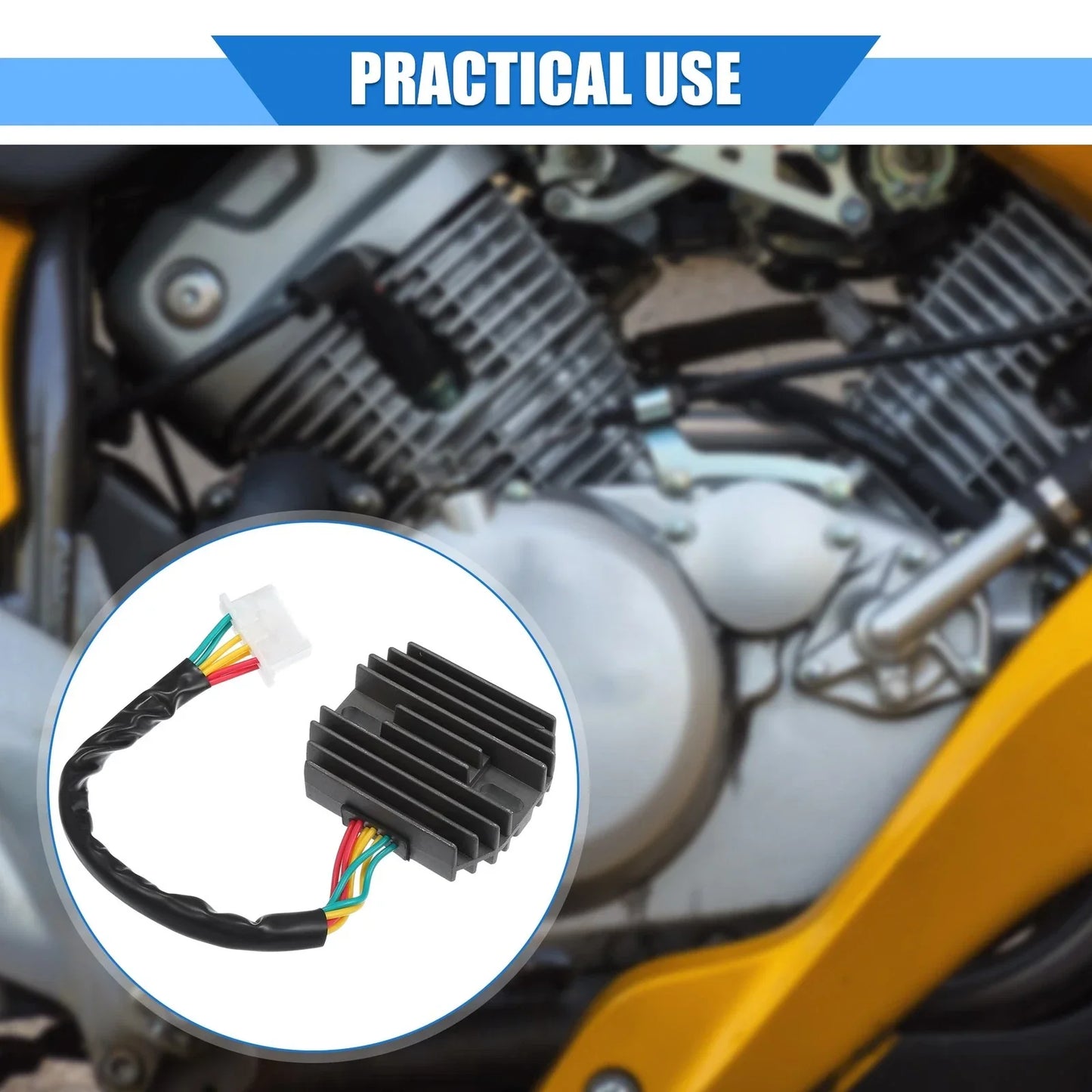Rectifier Voltage Regulator for Honda GL1200 Goldwing 1984-1987