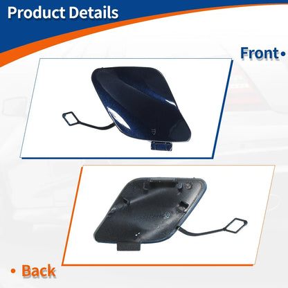 Front Car Bumper Tow Hook Cover for Mercedes-Benz S-Class (2014-2023) Blue
