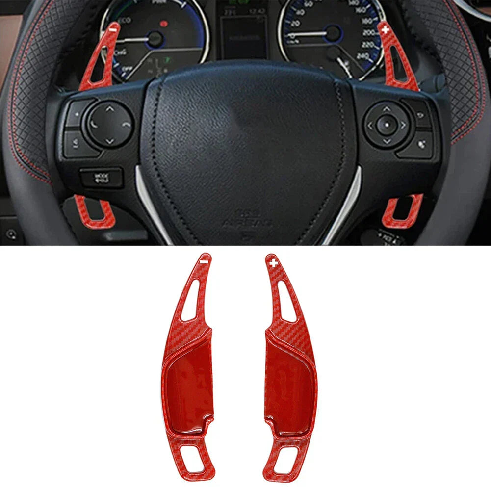 Steering Wheel Shift Paddle Extension Cover for Toyota Corolla, Camry, RAV4 (2014-2023)