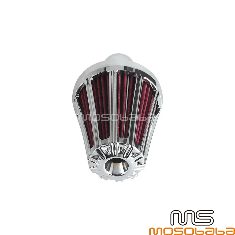Chrome Air Filter Cleaner Intake for Harley Sportster Roadster XL883R (2004-2023)