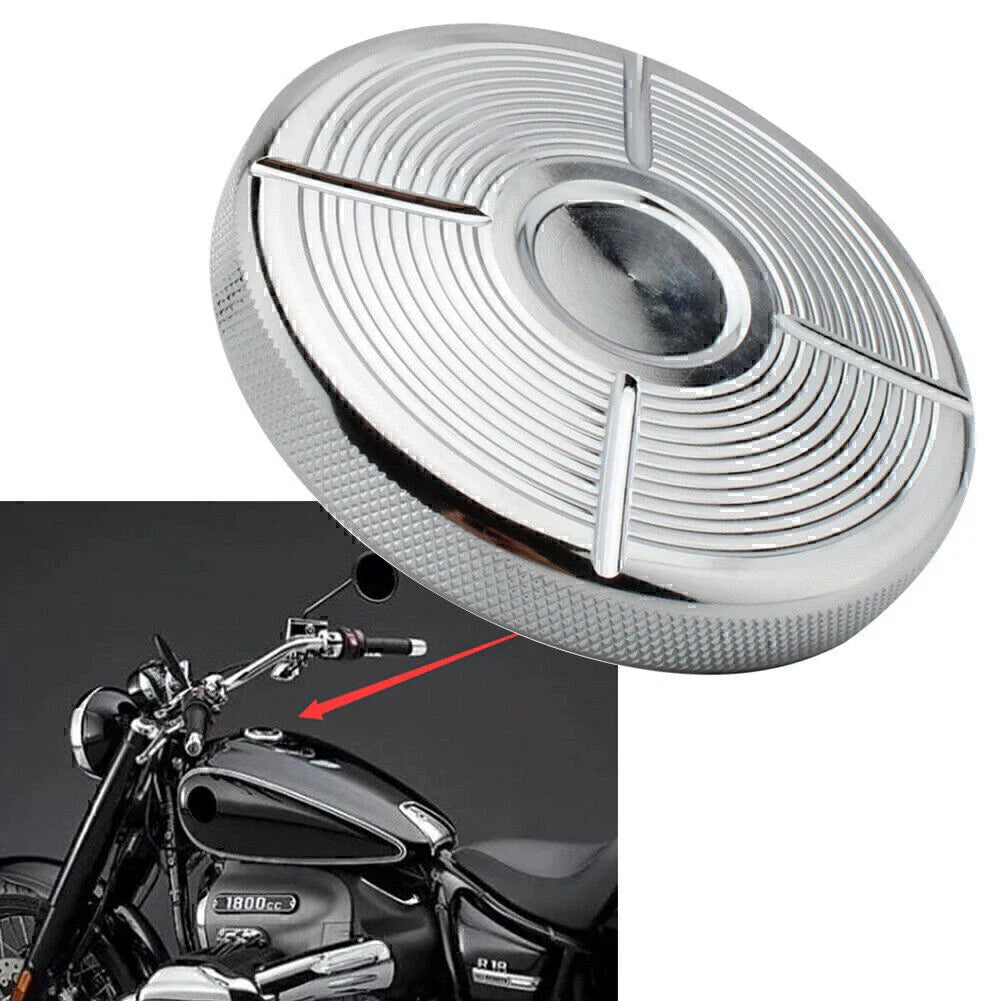Silver Aluminum Fuel Gas Tank Cap for BMW R18 (2020-2021)