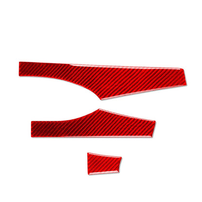 Carbon Fiber Red Interior Door Panel Trim for Hyundai Veloster (2019-2023)