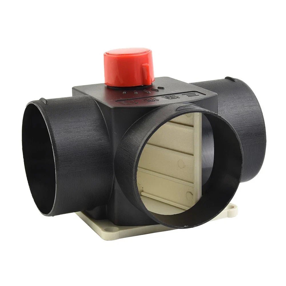 75mm Pipe Ducting Warm Air Outlet Vent Hose Clip for Diesel Heater Black