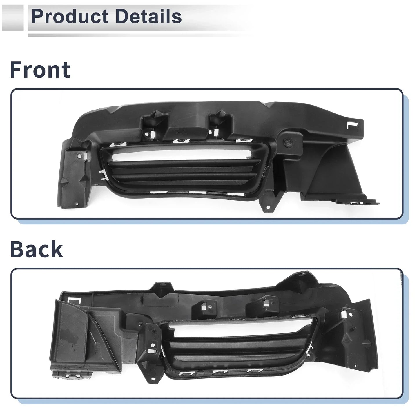 Front Left Fog Light Grill for Dodge Charger (2015-2021)