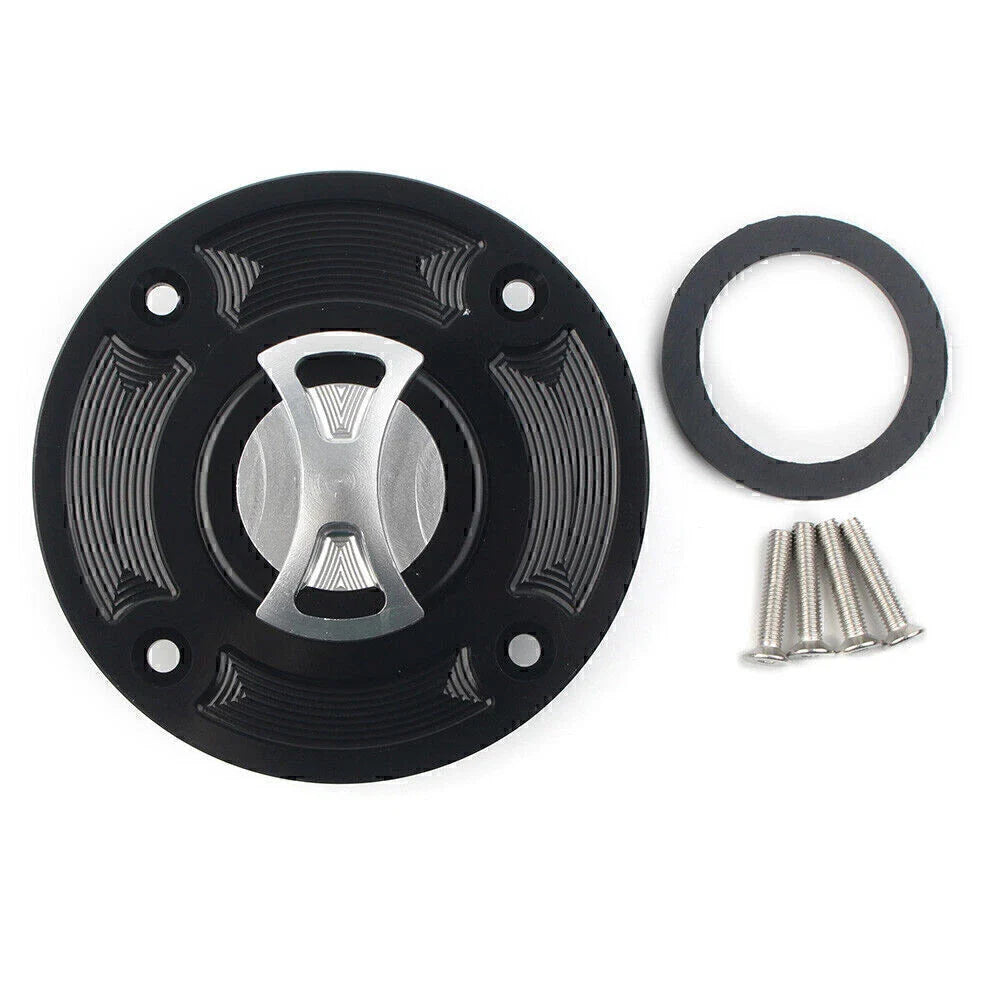 Fuel Gas Tank Cap Cover for Suzuki TL1000S GS500 GSXR600 GSXR750 GSXR1000 SV650 (1997-2008)
