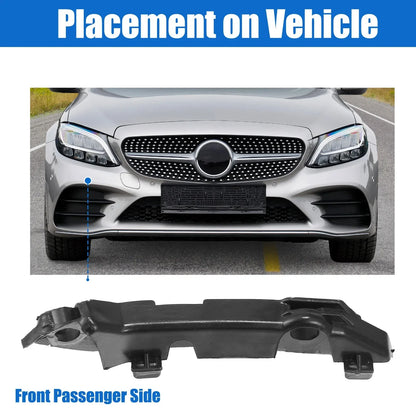 Front Left Upper Bumper Cover Support Bracket for Mercedes C43 AMG (1997-2000)