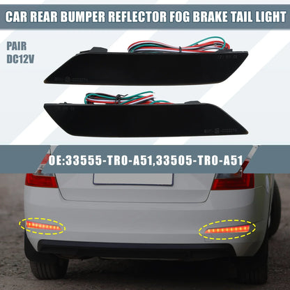 Smoked LED Brake Light Reflector for Honda Civic (2013-2015)