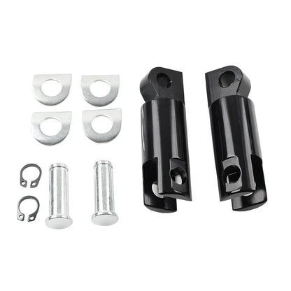 Male Mount Foot Peg Extensions for Harley Sportster, Softail, Dyna, Touring