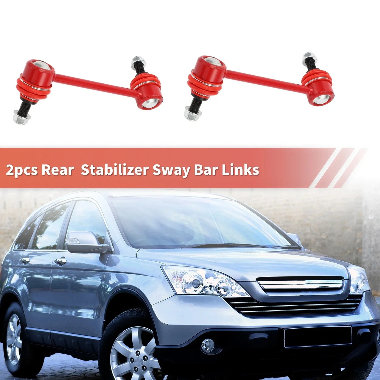 2 x Rear Stabilizer Sway Bar Links for Honda Pilot (2003-2008)