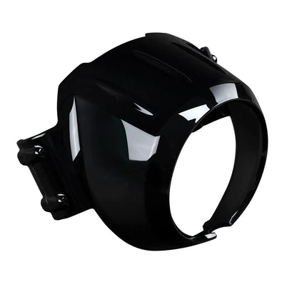 Vivid Black Headlight Fairing Cover for Indian Scout Sixty Bobber Classic (2016-2023)