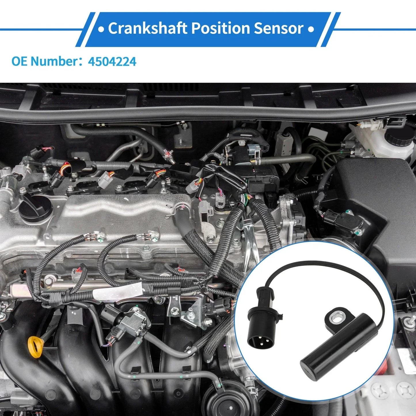 Crankshaft Position Sensor for Dodge Dynasty 3.3L (1990-1993)
