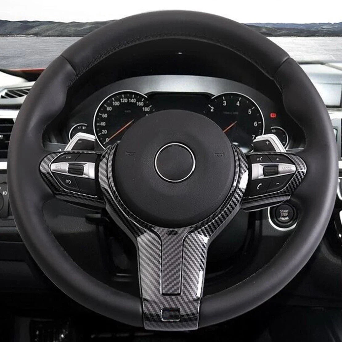 Steering Wheel Cover Trim for BMW F20 F21 F23 F30 F32 F33 F10 F11 F12 (2011-2020)