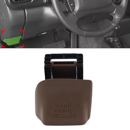 Brown Parking Brake Pedal Release Handle for Dodge Ram 1500 2500 3500 (1998-2001)