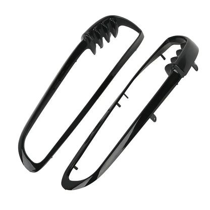 Black Radiator Trim Bezels for Harley V-Rod VRSCA VRSCB (2001-2010)