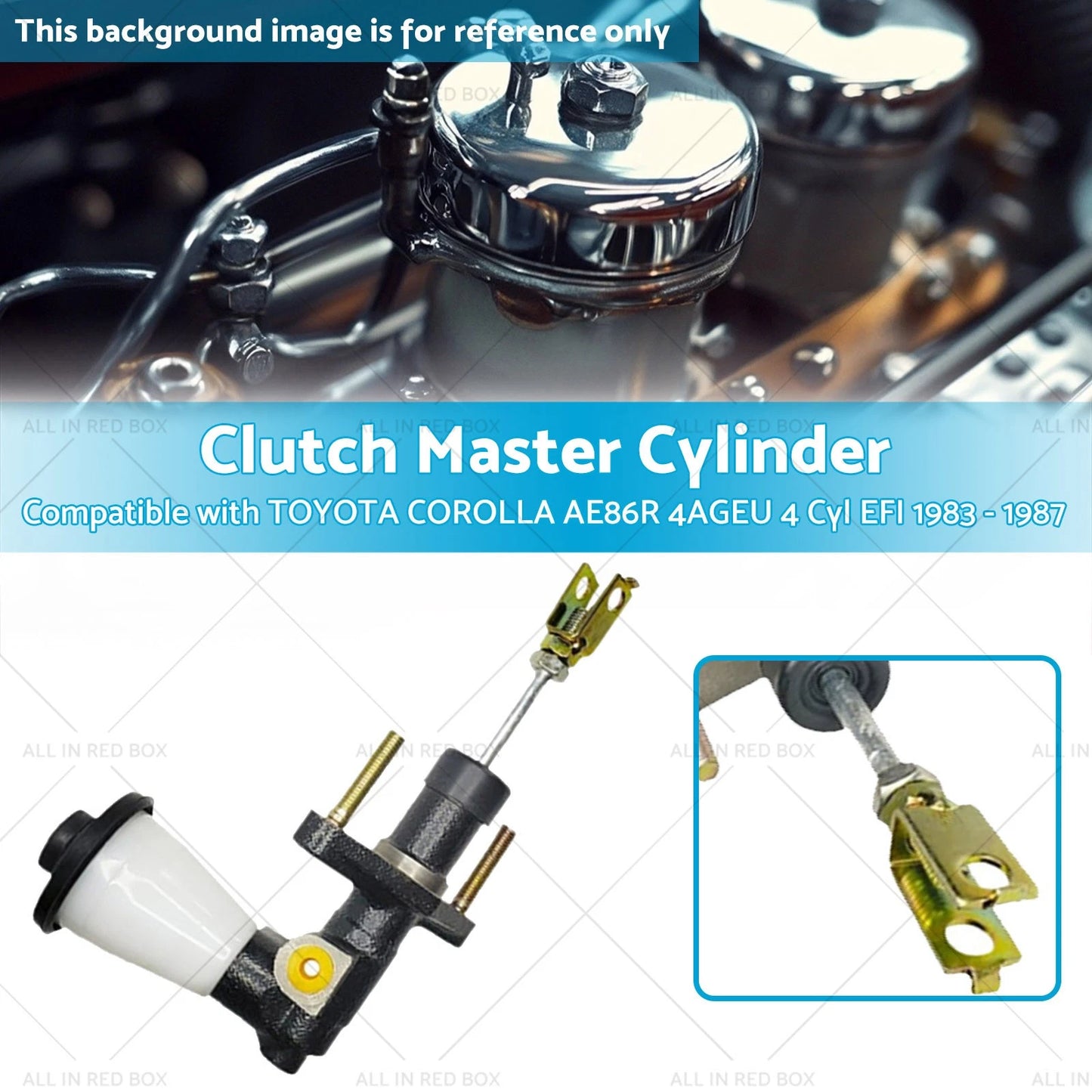 Clutch Master Cylinder for Toyota Corolla AE86 1983-1987