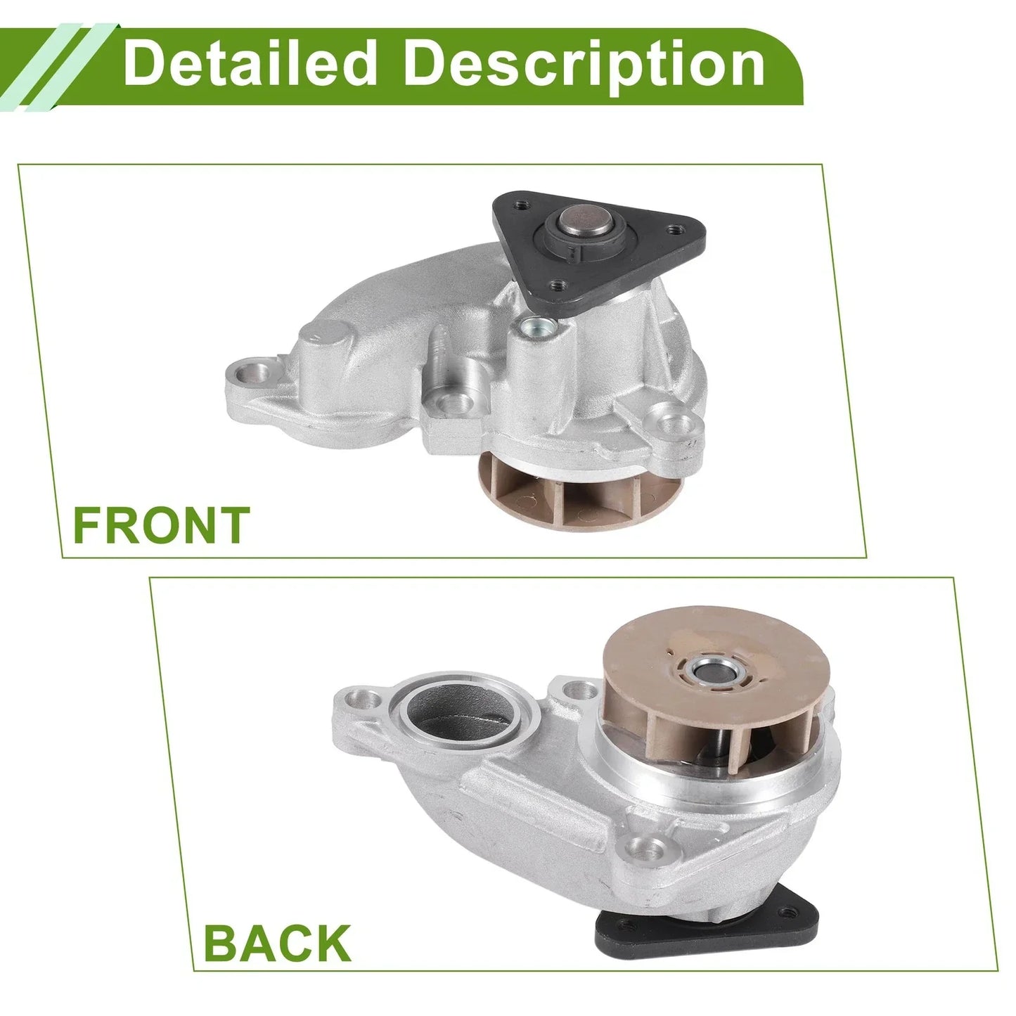 Engine Water Pump for Hyundai Tucson 2015-2020 Cooling System Replacement