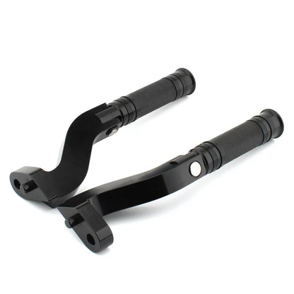 Rear Passenger Foot Pegs for Harley Touring (1993-2023) Black