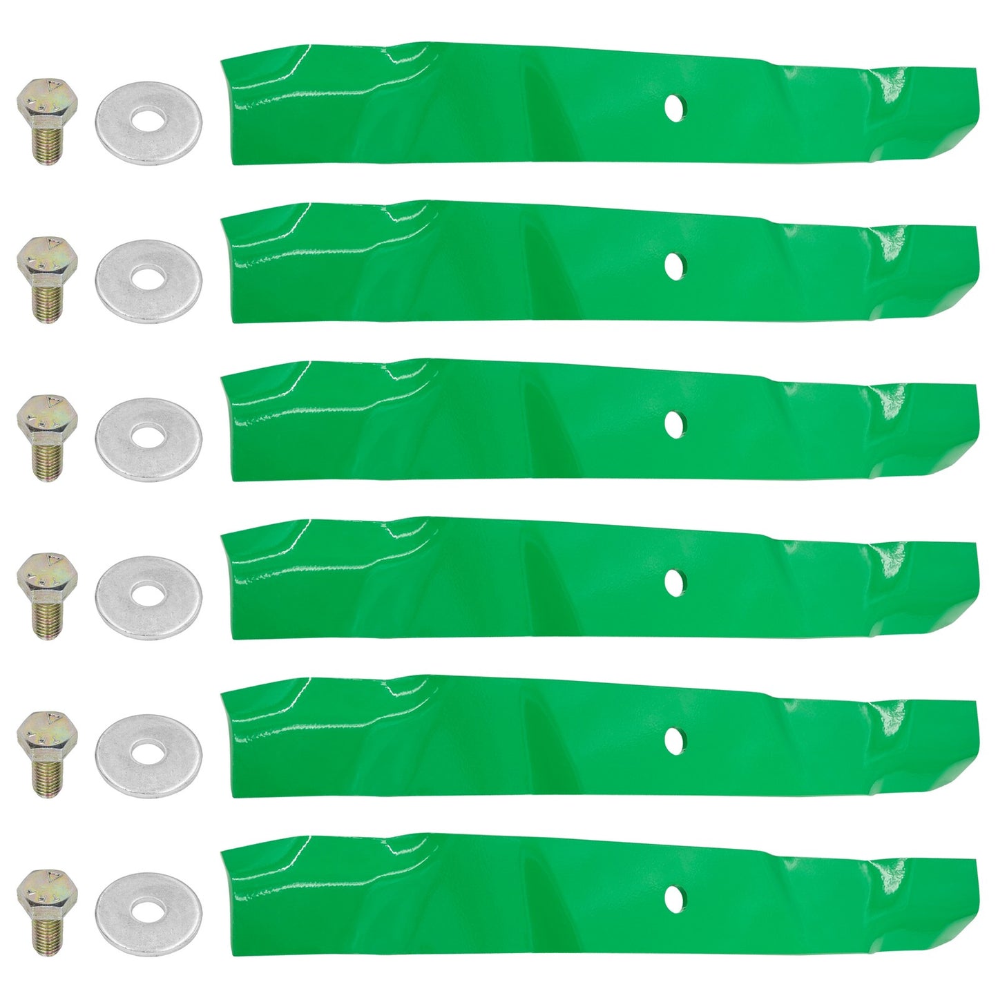 60 Inch Deck Blade with Bolt Replacement for Hustler Raptor SD (2019–2024)