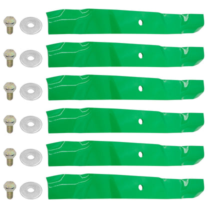 60 Inch Deck Blade with Bolt Replacement for Hustler Raptor SD (2019–2024)