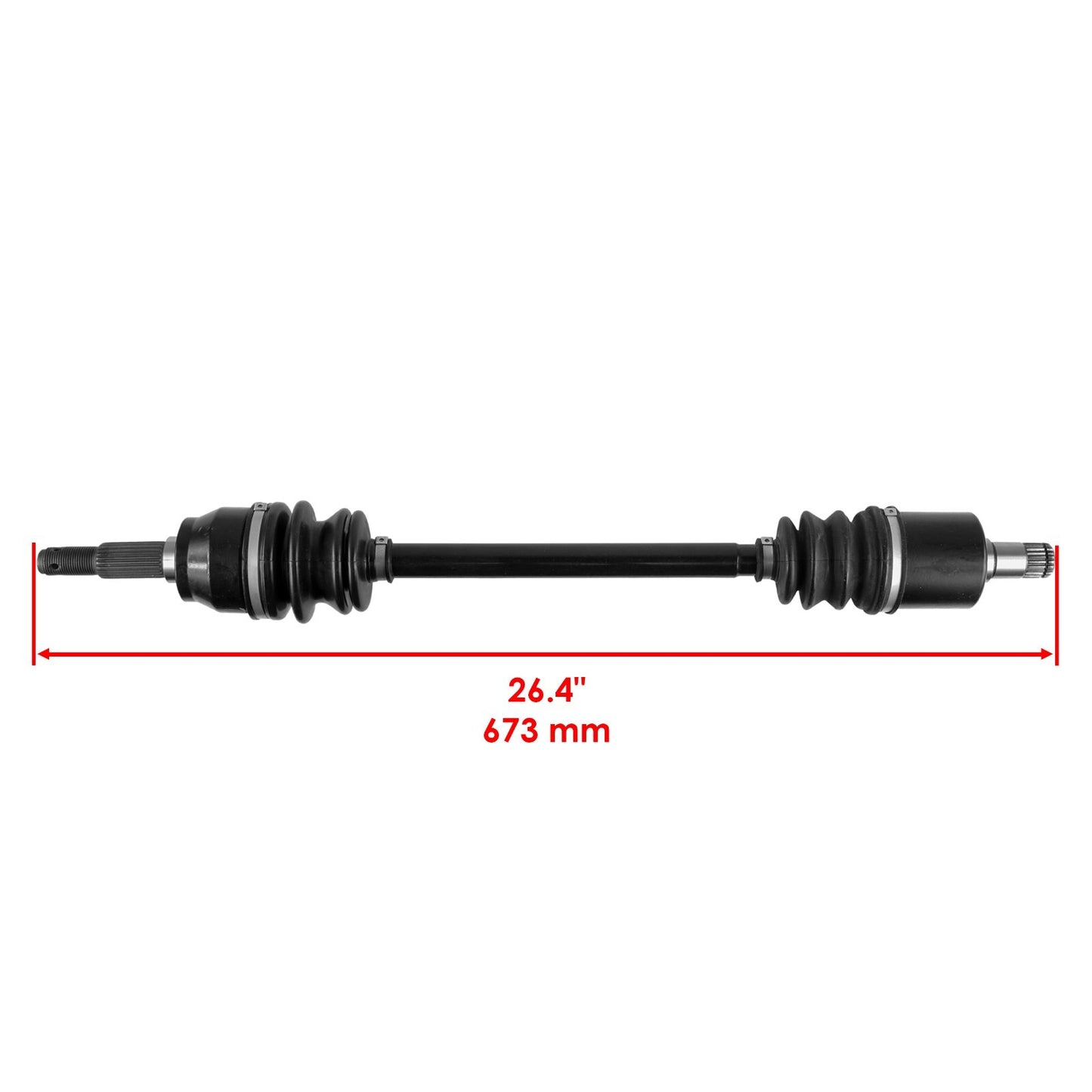 CV Joint Axle Kit Front Left Right for John Deere RSX850i RSX850i Sport (2019–2024)