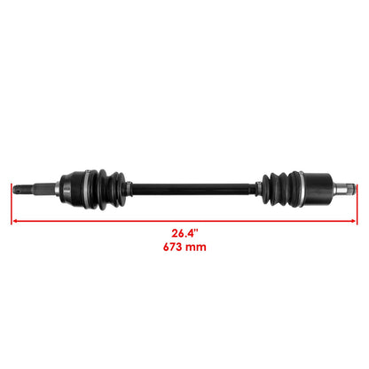 CV Joint Axle Kit Front Left Right for John Deere RSX850i RSX850i Sport (2019–2024)