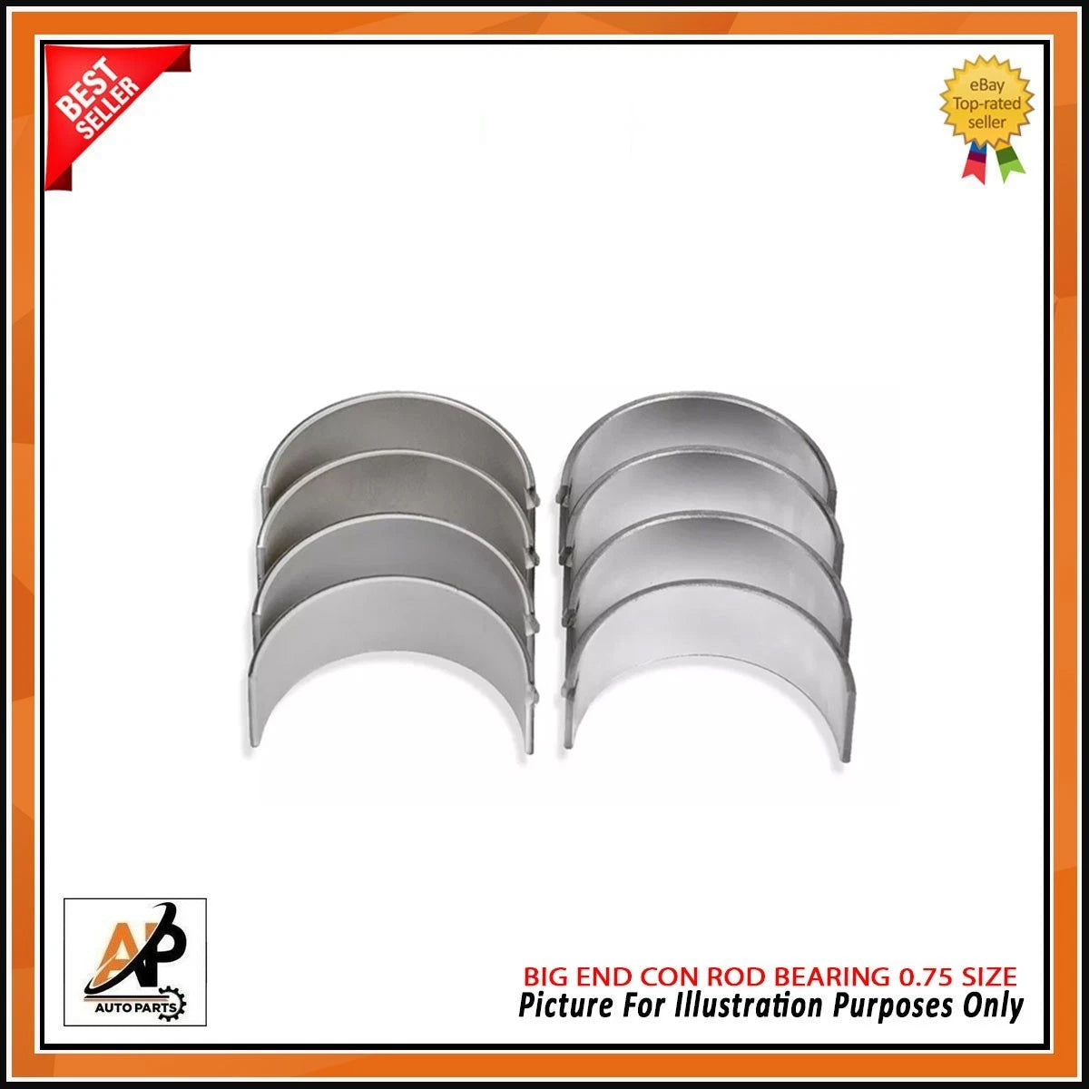 Conrod Bearing Set Replacement for Land Rover Range Rover Velar 2.0 Diesel (204DTA) (2018–2024)