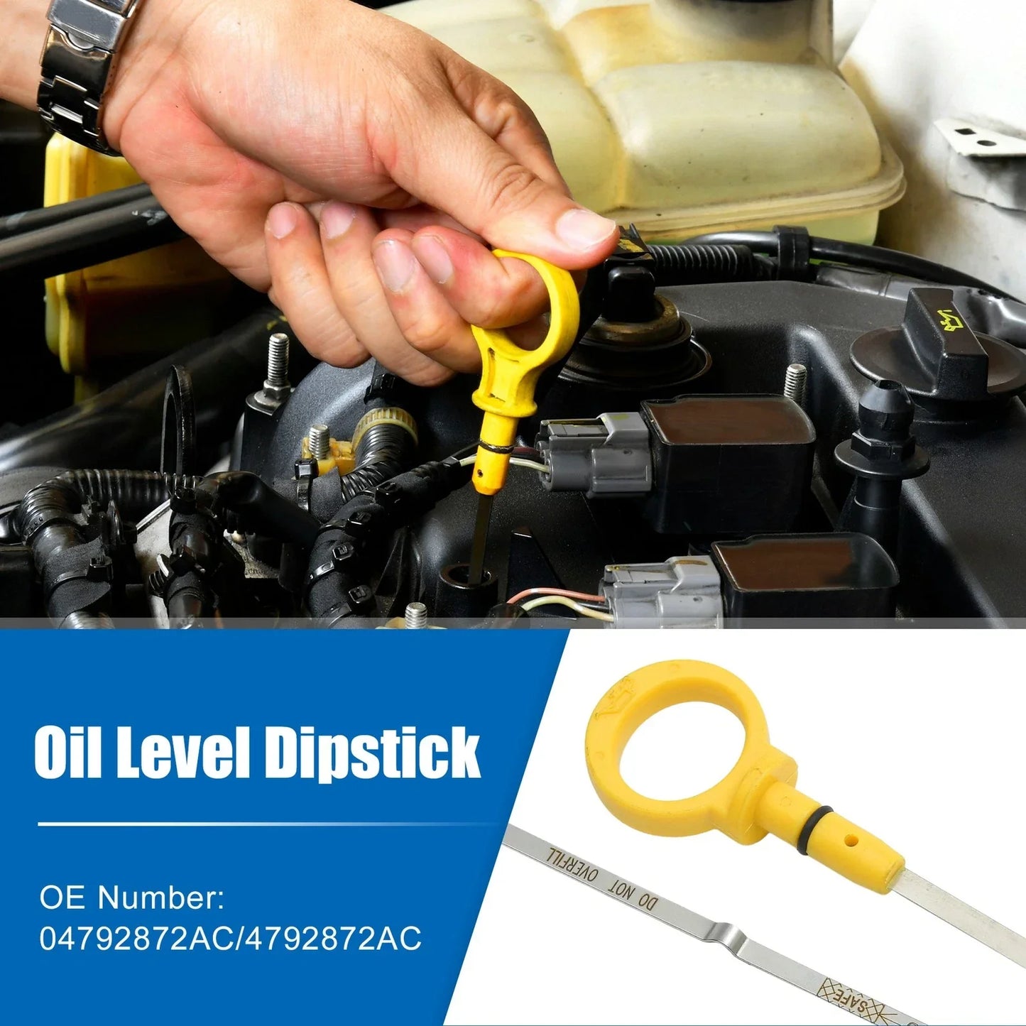 Engine Oil Dipstick for Dodge Charger R/T 5.7L V8 (2006)
