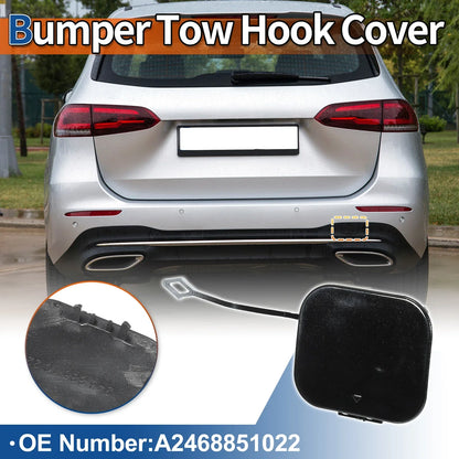 Rear Tow Hook Cover for Mercedes-Benz B-Class (2012-2019) - Black