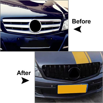 GTR Style Front Bumper Grille for Benz C Class W204 (2007-2014)