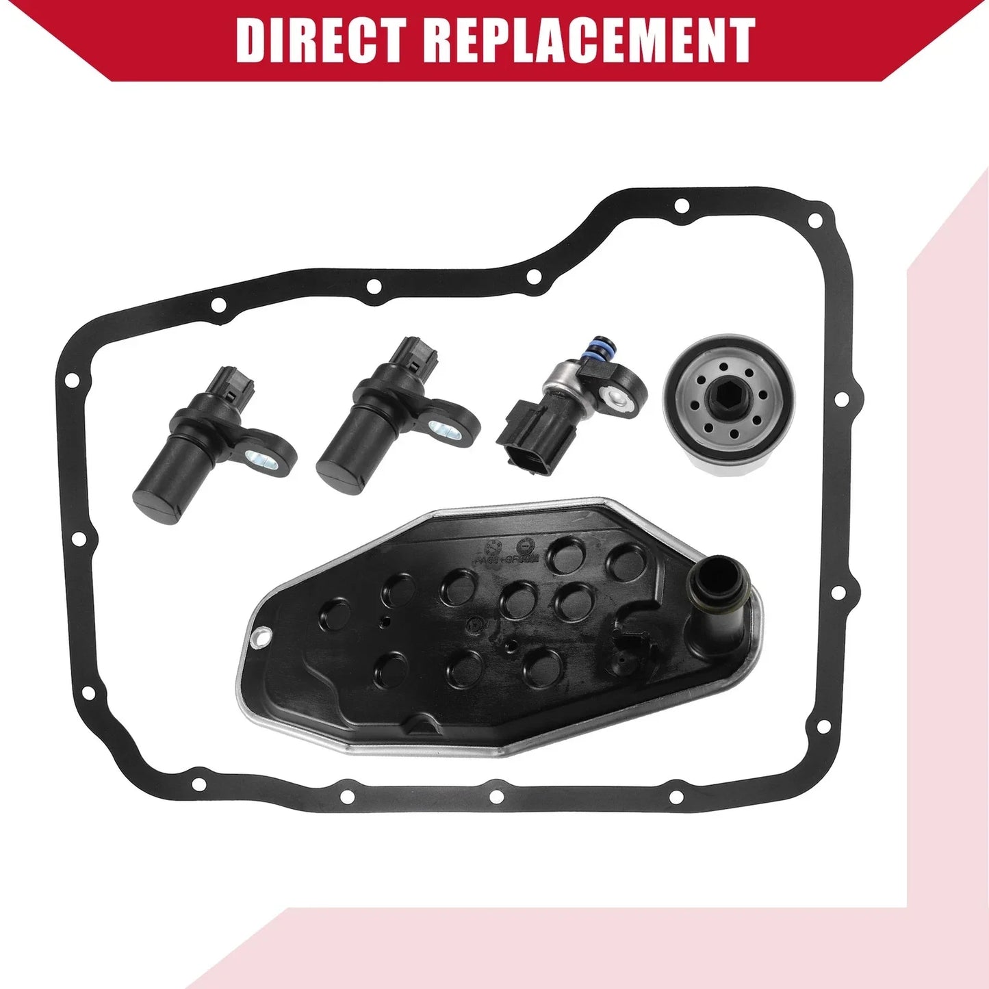 Transmission Filter Kit with Gasket & Sensors for Dodge (2010-2018)