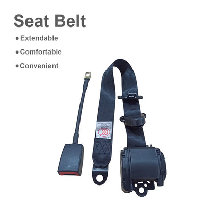 3M 3 Point Retractable Safety Seat Belt Strap for Truck (Universal)