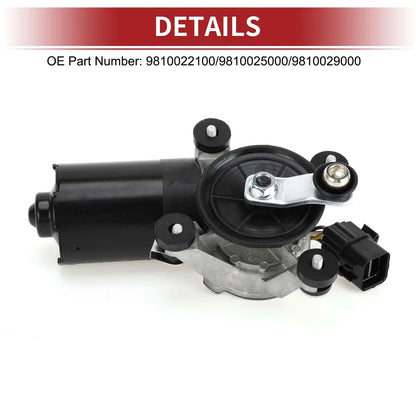 Windshield Wiper Motor for Hyundai Elantra 1996-2000 (2 x Motors)