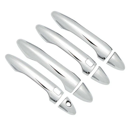 Silver Exterior Door Handle Covers for Kia Forte K3 (2013-2015) 2 x Set