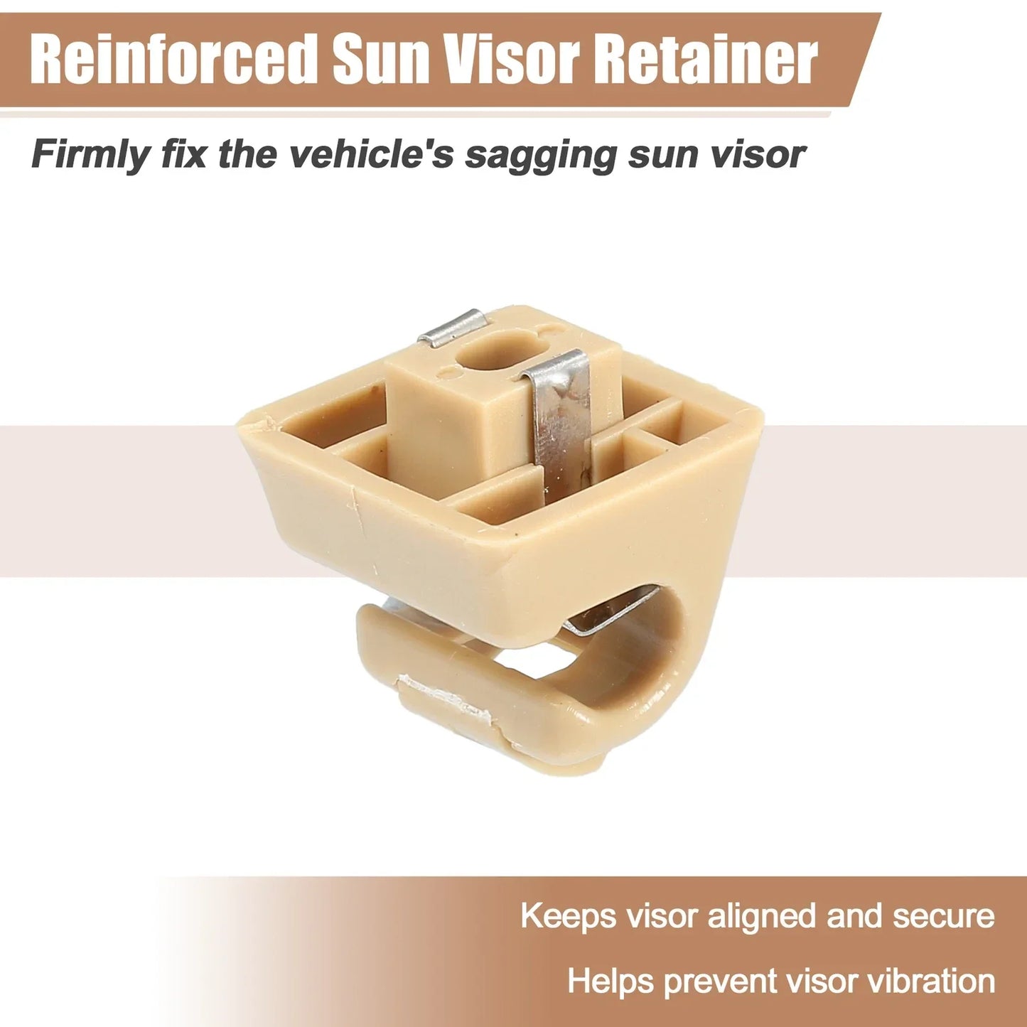 Sun Visor Support Clip for Mercedes-Benz W201 (1982-1993)