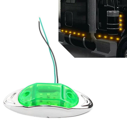 LED Width Indicator Light Side Marker Lamp Bulbs for Truck Trailer