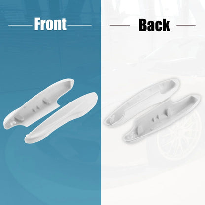 Car Remote Key Side Cover Case Set for Porsche Taycan 911 (2020-2021) White