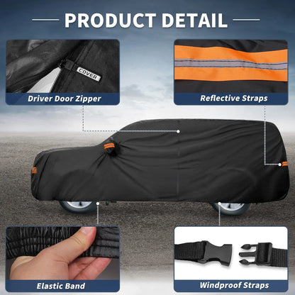 Waterproof Aluminum Film Car Cover for Lexus TX (2023)