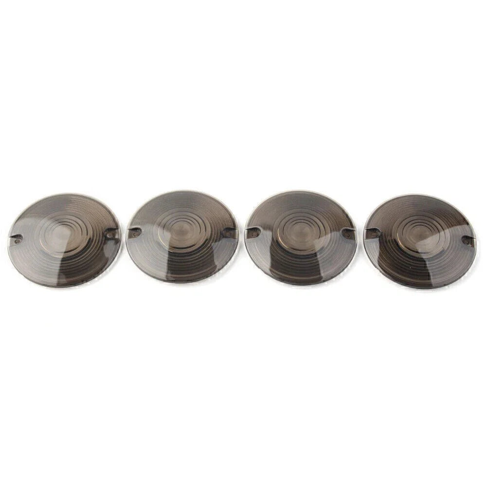 Turn Signal Lens Covers for Harley Touring Electra Glide Road King (2014-2023)