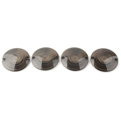 Turn Signal Lens Covers for Harley Touring Electra Glide Road King (2014-2023)