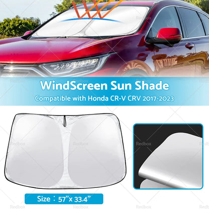 Wind Screen Sun Shade for Honda CR-V 2017-2023 UV Block Foldable