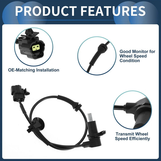 ABS Wheel Speed Sensor for Chevrolet Aveo Rear Right (2004-2011)