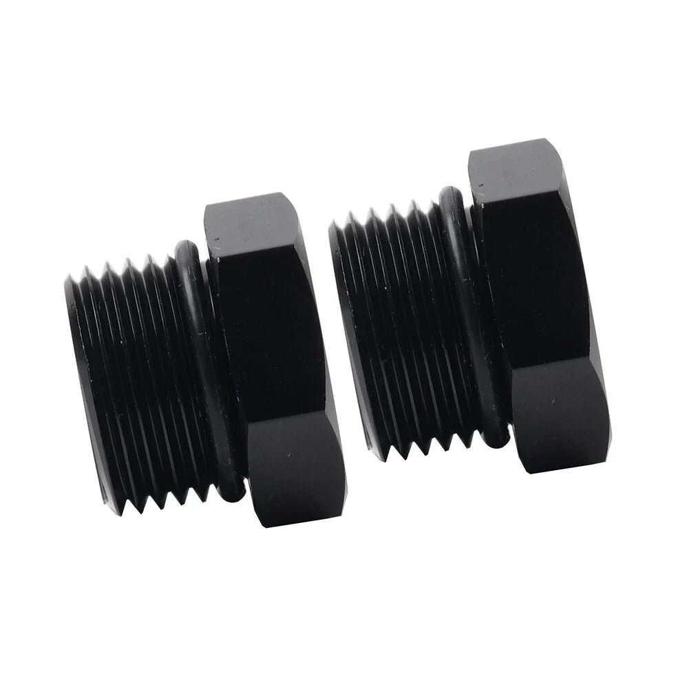 Aluminum 8AN Block Off Cap ORB Plug Male Fitting Adapters