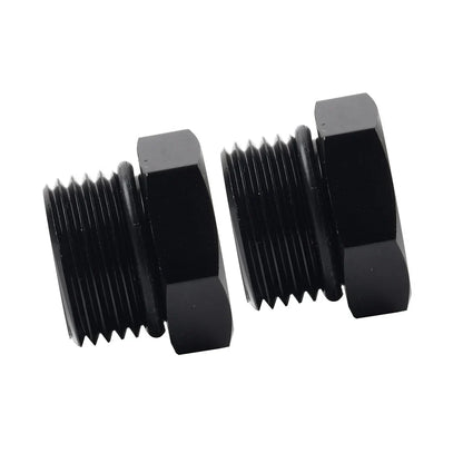 Aluminum 8AN Block Off Cap ORB Plug Male Fitting Adapters
