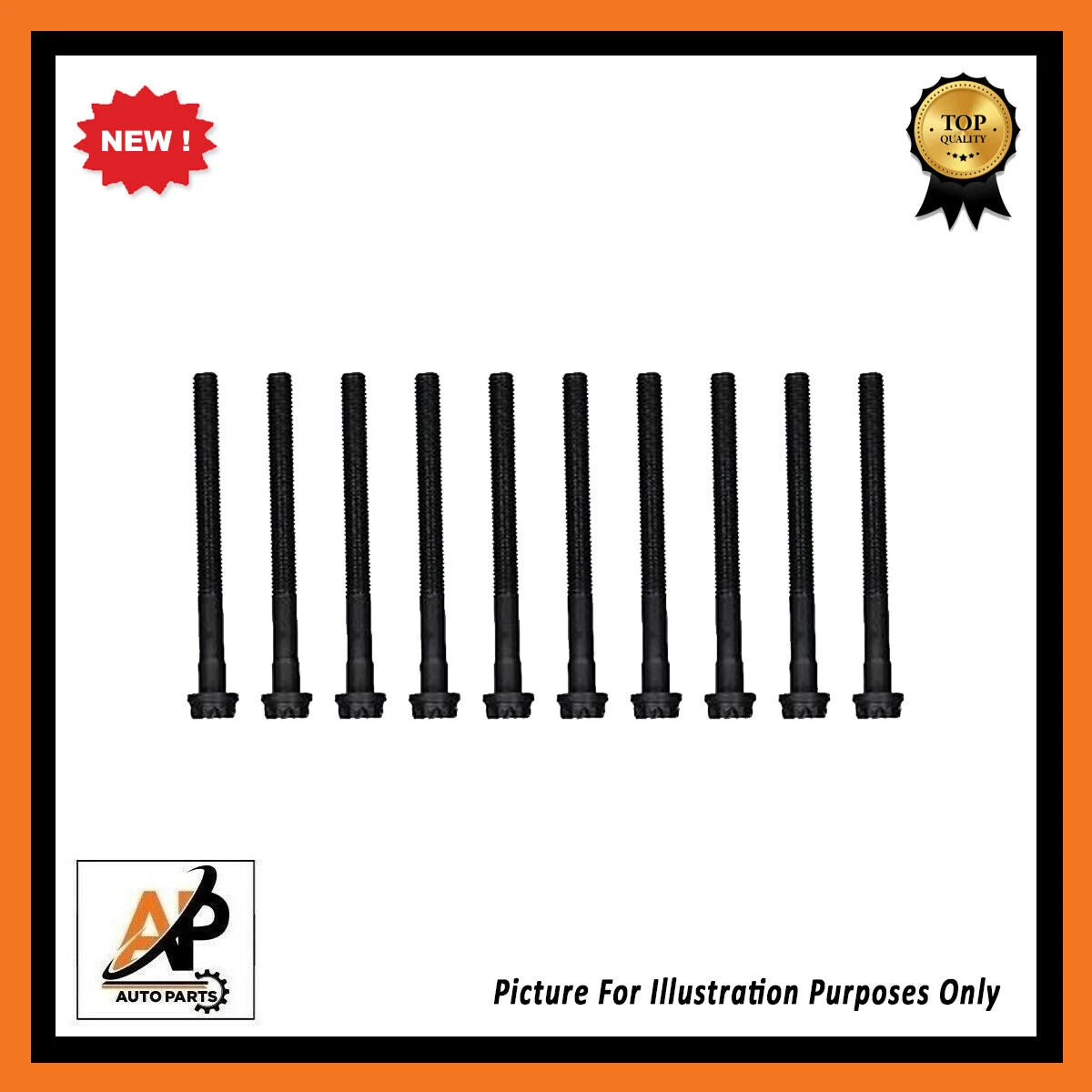 Engine Head Bolt Set Replacement for Lexus LS400 LS430 1UZFE 3UZFE (1997–2006)