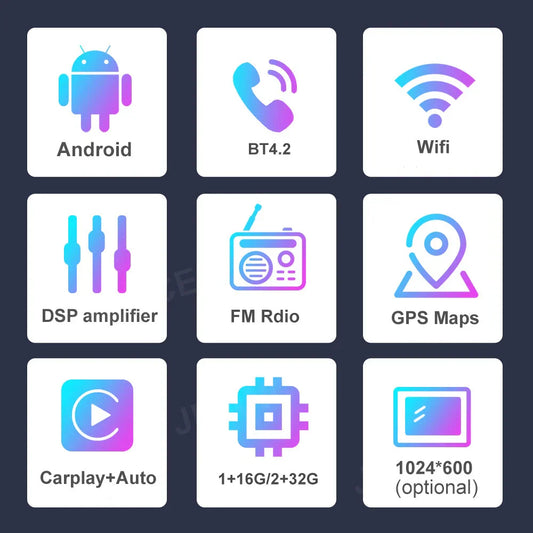 Apple CarPlay GPS Radio for Holden Captiva 5 (2006-2015)