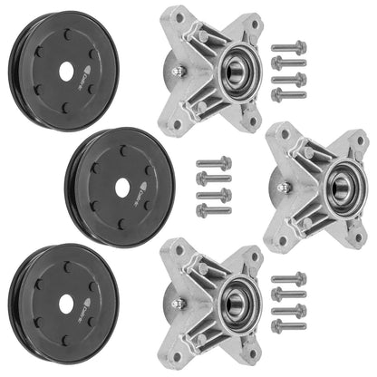 44 Inch Deck Spindles Pulley Replacement for Cub Cadet 208 (1970–1970)