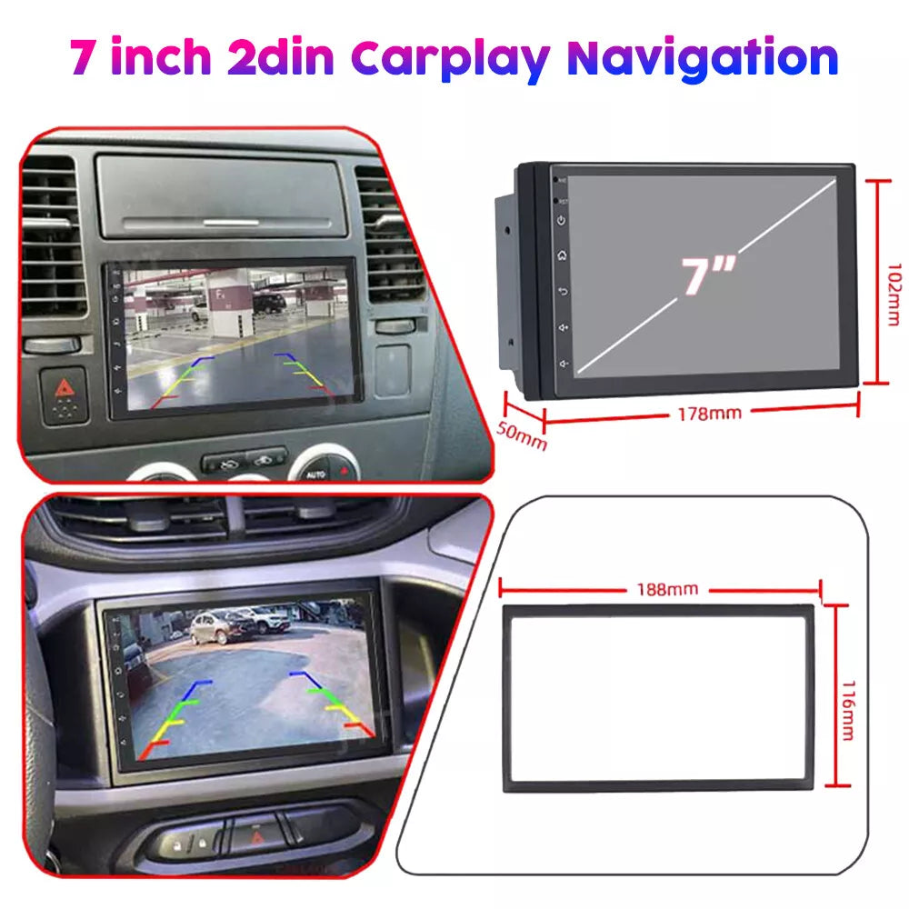 7" Apple CarPlay Android Auto Head Unit for Kia Rio (2005-2011)