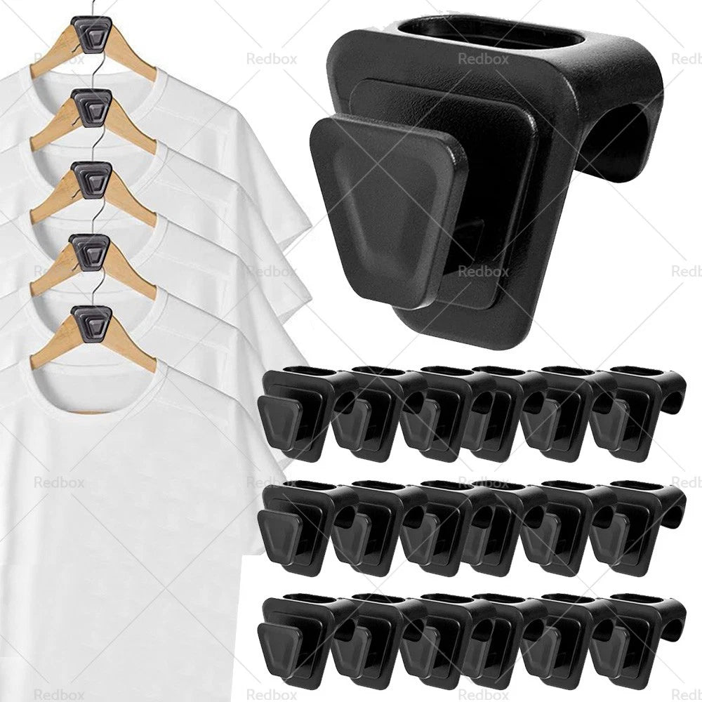 18PCS Space Saving Clothes Hanger Hooks for Organizing Closets