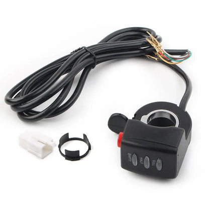 Throttle Thumb Control Assembly for Electric Bike Scooter Mobility 48V